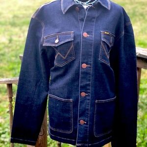 Wrangler Retro Denim Barn Coat. Size Medium